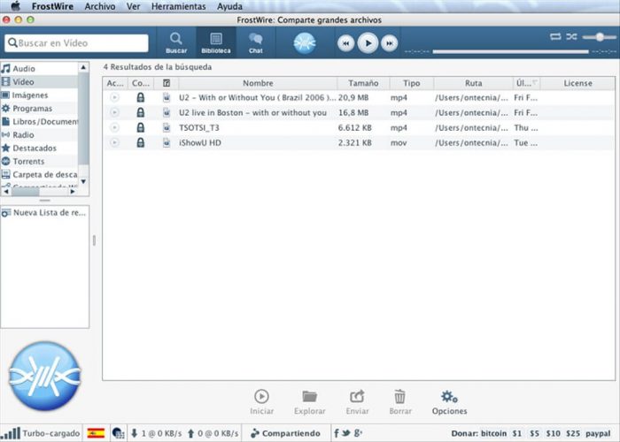 Download FrostWire for Mac