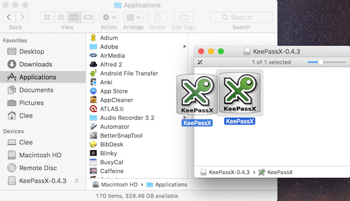 Download KeePass for Mac