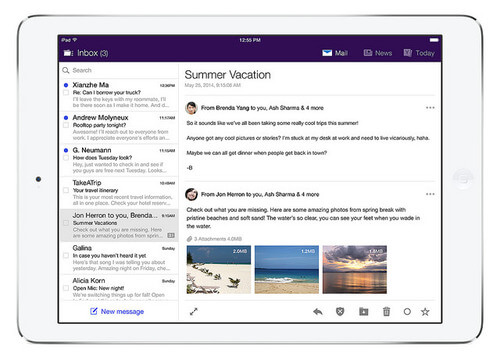 Download Yahoo for iPad