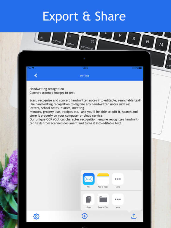 Download Handwriting Recognition App for iPad