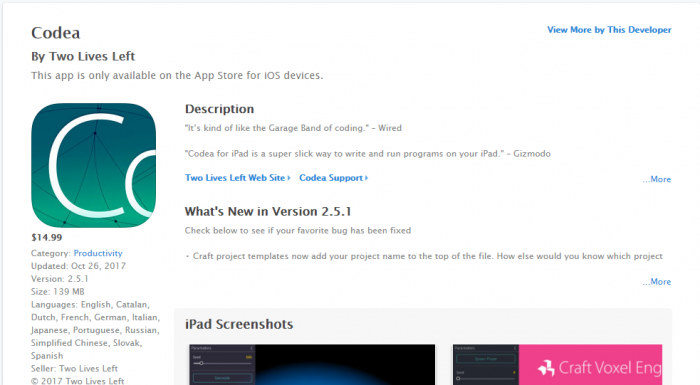 Download IDE for iPad