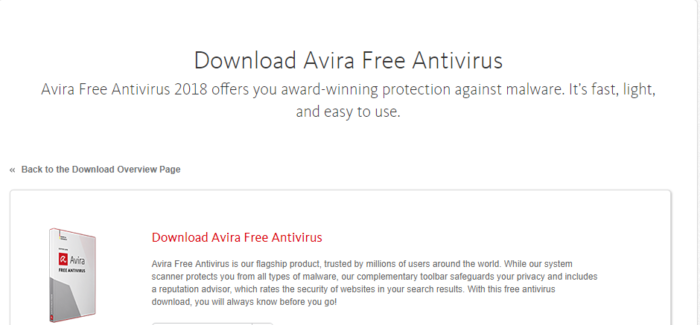 Download Avira for Mac