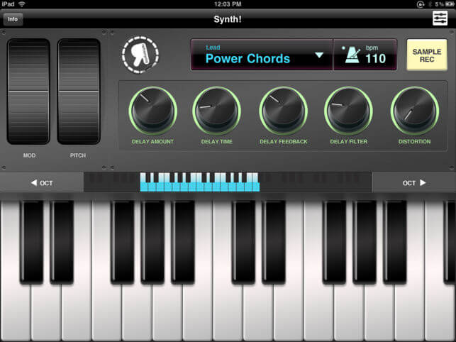 Download Synth App for iPad