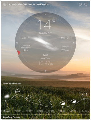 Download Apple Weather App for iPad