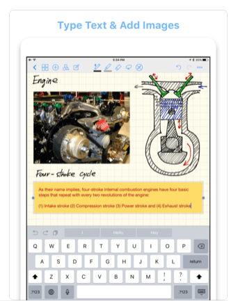 Download Writing Notes App for iPad