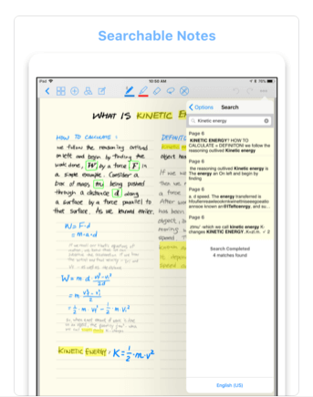 Download Writing Notes App for iPad