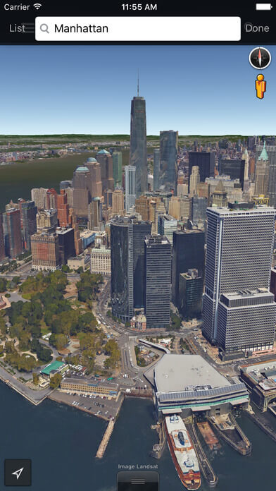 Google Earth for iPad