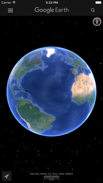 Google Earth for iPad