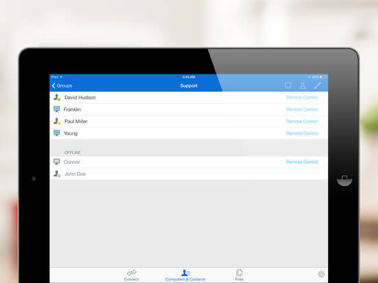 TeamViewer for iPad