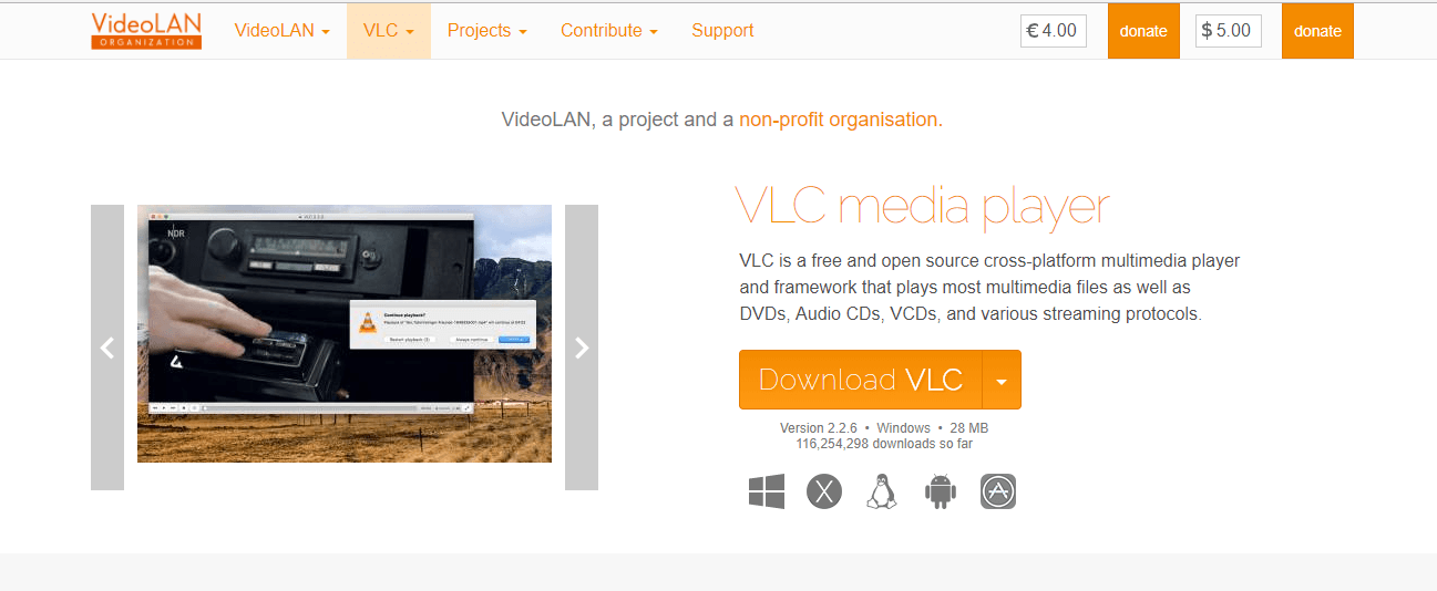 Download VLC for Mac