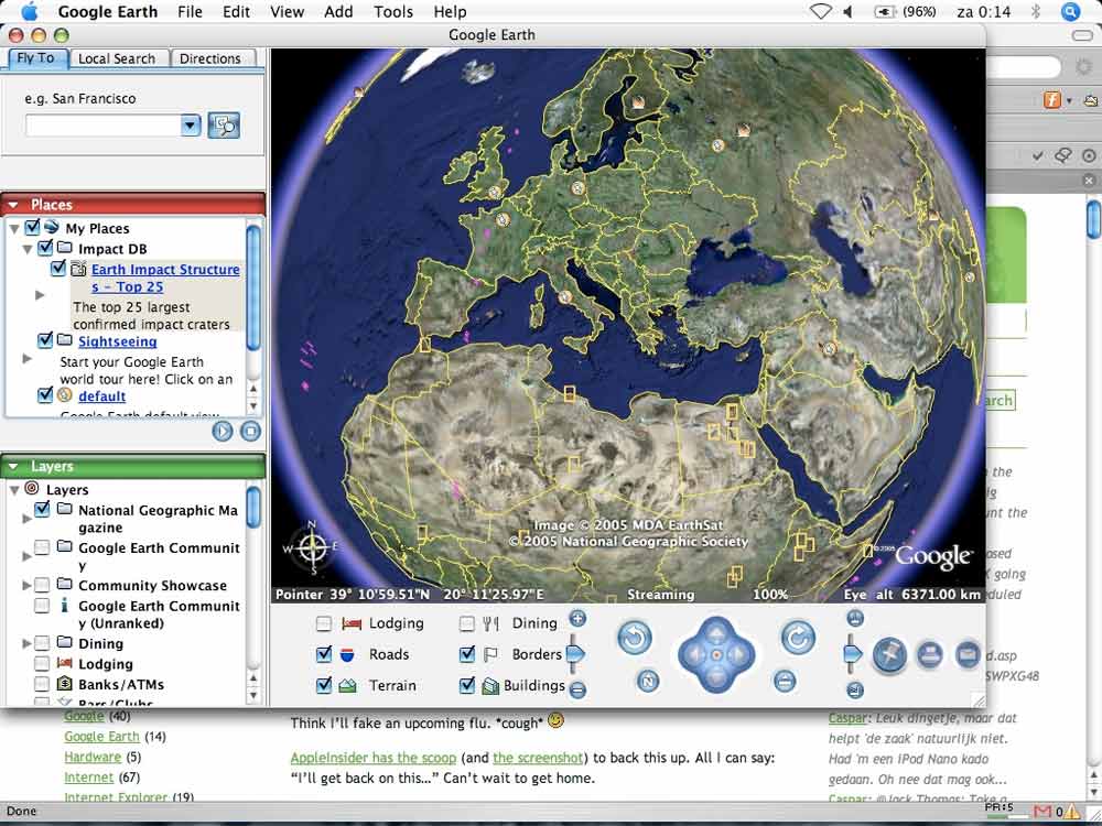 Download Google Earth For Mac