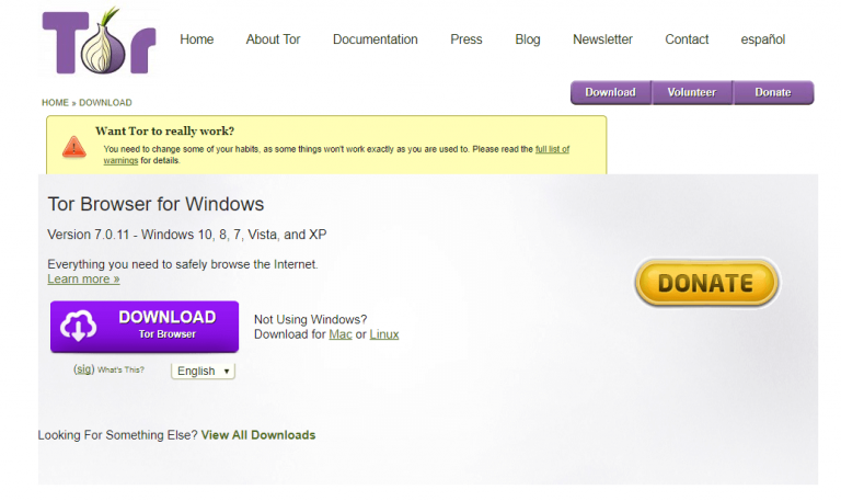 dowload tor browser for mac book