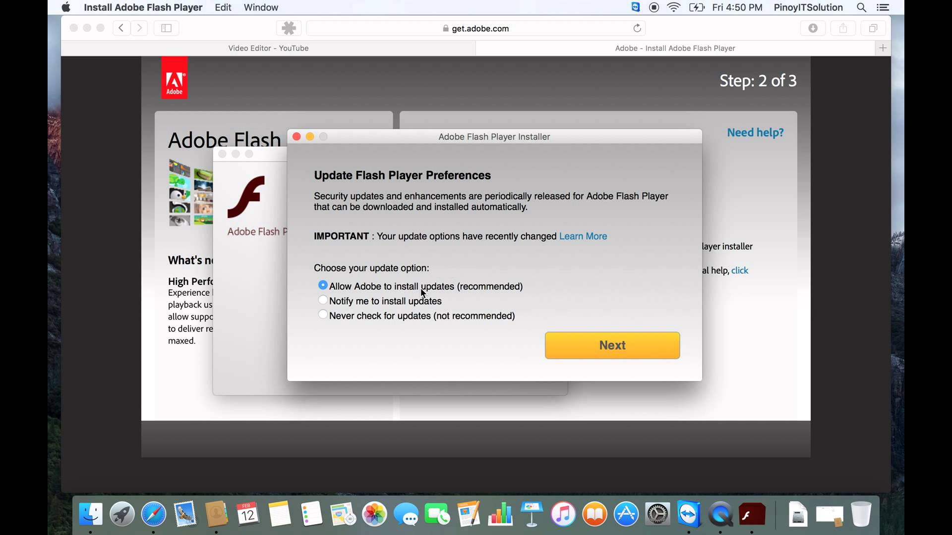 download adobe flash player for mac 2017